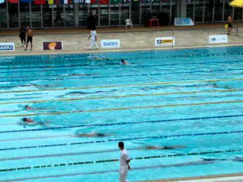 Sidney Brito 200m Peito - Raia 2 - CAMPEONATO PAN-AMERICANO MASTER DE NATAÇÃO 2011