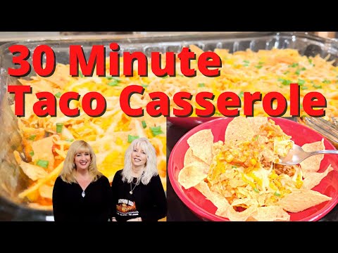 Taco Casserole with Corn Chips - Super Easy | Shotgun Red Recipes