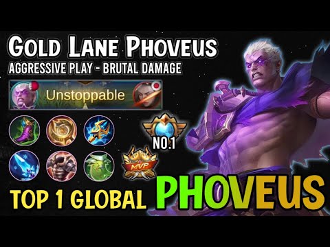 Phoveus Best Build For 2021 | Top 1 Global Phoveus Build | Phoveus Gameplay - Mobile Legends