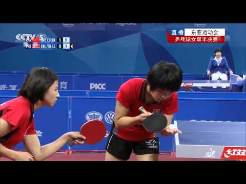 2013 East Asian Games (wd-sf) Chen Meng/Zhu Yuling VS Kim Jong/Kim Hye Song [HD][Full Match]