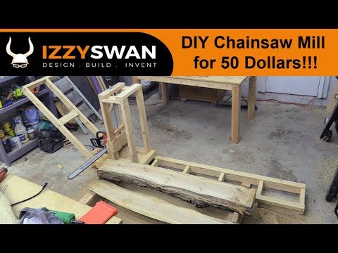 Insanely Cheap Chainsaw Sawmill | How To