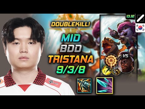 Tristana Mid Build Bdd Navori Quickblades Press the Attack - LOL KR GrandMaster Patch 13.12