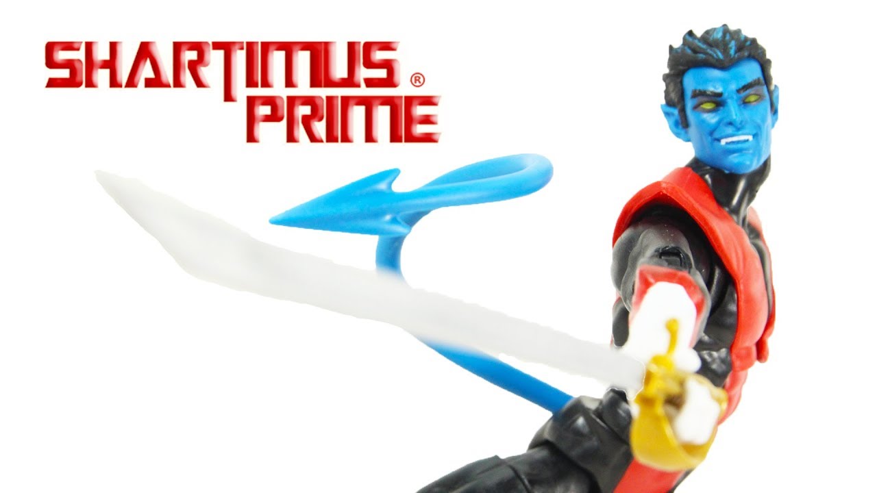 Marvel Legends Nightcrawler 2019 X-Men Wendigo BAF Wave Hasbro Action Figure Review