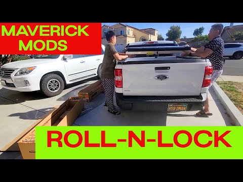 Roll N Lock A-Series Tonneau Cover Install Ford Maverick - Maverick Mods