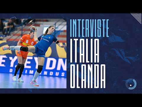 Play #azzurredentro | MIXED ZONE 🇮🇹x🇳🇱 | Rodriguez e Dalla Costa