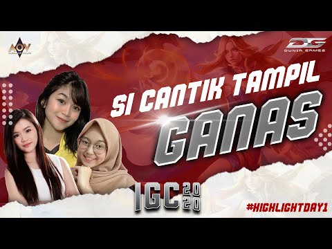 IGC 2020 AoV Ladies Day 1 Highlight: M8Hexa, Archangel, Blessed, dan Hertz Emot Menang!