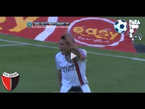 Penal de Gentiletti no cobrado. Cólon 0 San Lorenzo 2. Torneo Inicial 2013. Fecha 8.