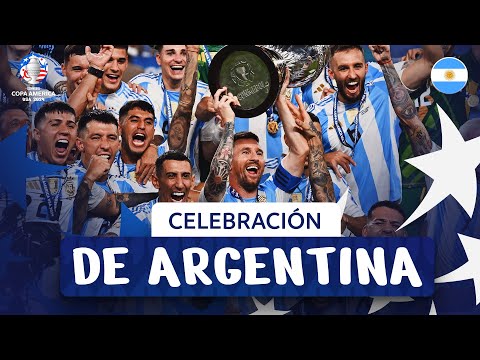 CELEBRACIÓN DE ARGENTINA | CONMEBOL COPA AMÉRICA USA 2024™