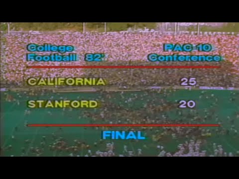 The Play from the 1982 Big Game