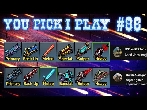 You Pick,I Play! #86 - Pixel Gun 3D