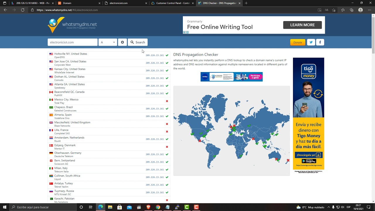 Gestionar Servidor de DNS con servidor VPS Contabo y Dominio con proveedor NameCheap