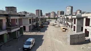 MELİKGAZİ’NİN ALTINOLUK BAHÇELİ EV PROJESİ HIZLA YÜKSELİYOR