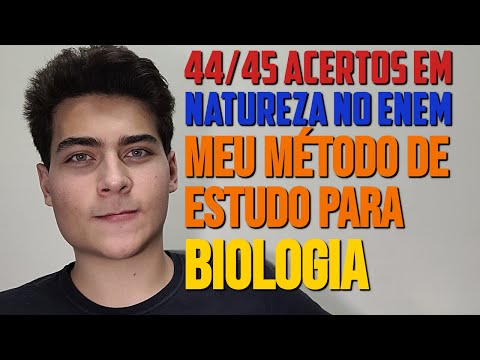 BIOLOGY: HOW TO STUDY AND REALLY LEARN FOR THE ENEM EXAM