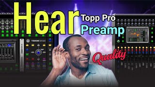 Listen to Topp Pro T2208 & DM24.8 Digital Mixer Preamp Sound