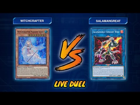WITCHCRAFTER vs SALAMANGREAT Live Duel Yu-Gi-Oh! Januari 2021