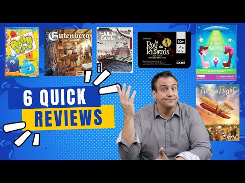 Six Quick Game Reviews With Joey Evans