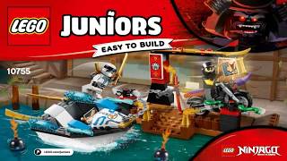 LEGO Juniors Преследование на лодке Зейна (10755) - відео 1