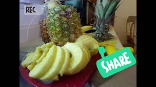 HOW-TO: Properly Cut A Pineapple [Quick & Easy]