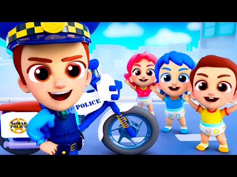 Wee-woo, Policeman is Coming | Kids Songs by Nomad Kids