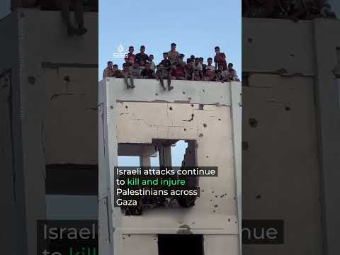 Palestinians gather for football amid Gaza’s ruins