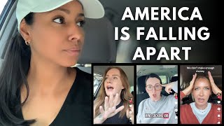 アメリカでは一般人にとって生活が崩壊しつつあるように感じる