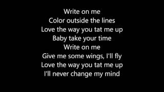 Fifth Harmony_Write on me lyrics