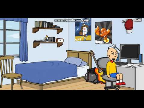 Caillou Gets Banned On Roblox And Gets Grounded смотреть -