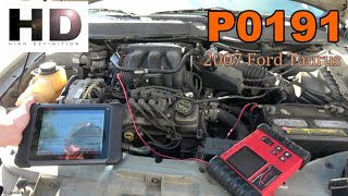 2007 Ford Taurus 3.0L P0191 Diagnosis (Part 1)