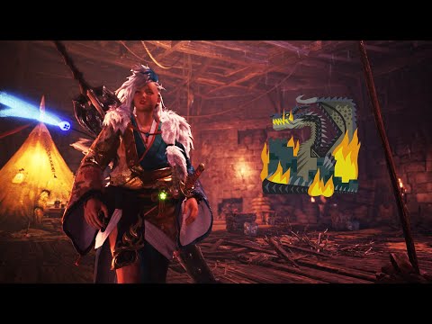 MHW Iceborne PS4 - Beat Fatalis Longsword Solo Comfort Build!