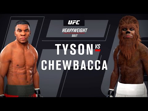 UFC 4 l Mike Tyson vs. Chewie Chewbacca ( EA SPORTS UFC 4 ) mma