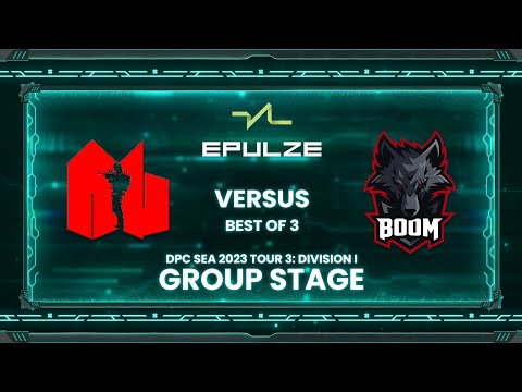 Full Game: Army Geniuses vs Boom Esports Game 1 (BO3) | DPC 2023 Tour 3 Division 1: SEA