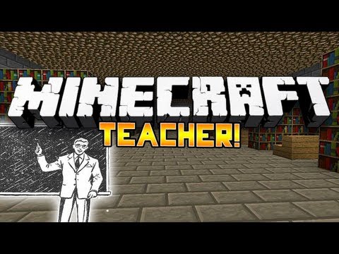 Preston - *FAIL* Minecraft Mini-Game: Teacher! #1: w/SkyDoesMinecraft, Bajan, Jerome & CaveMan!