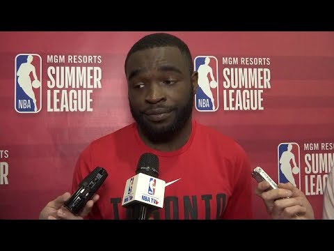 Raptors Summer League: Giddy Potts - July 11, 2018
