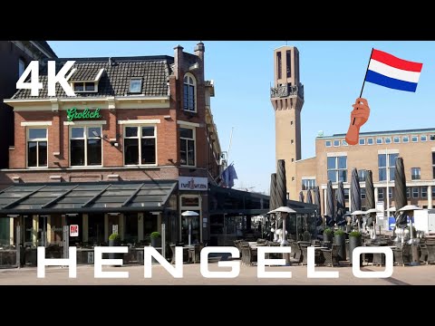 🇳🇱 Hengelo 4K Walking / The Netherlands / The Industrial Heart of Twente