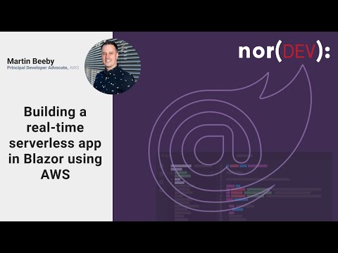 Building a real-time serverless app in Blazor using AWS