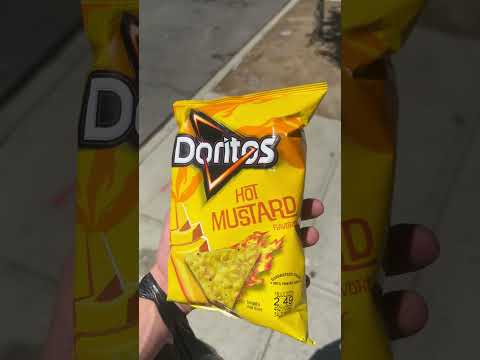 Trying new hot mustard Doritos! #food #glutenfree #nyc #healthy #snacks #boston