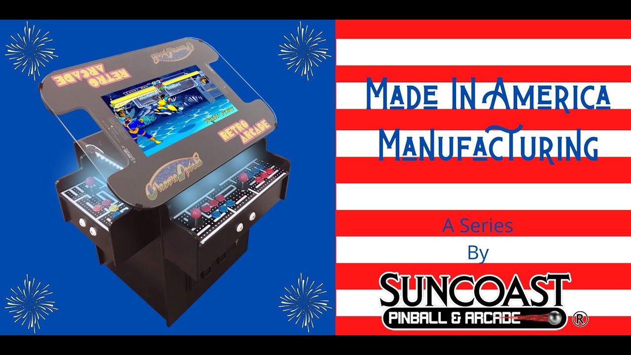 Making a classic cocktail arcade machine