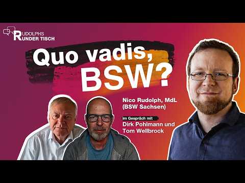 ES Rudolphs Runder Tisch #1: Quo vadis, BSW? | Analyse mit Dirk Pohlmann & Tom J. Wellbrock Video-Thumbnail von YouTube