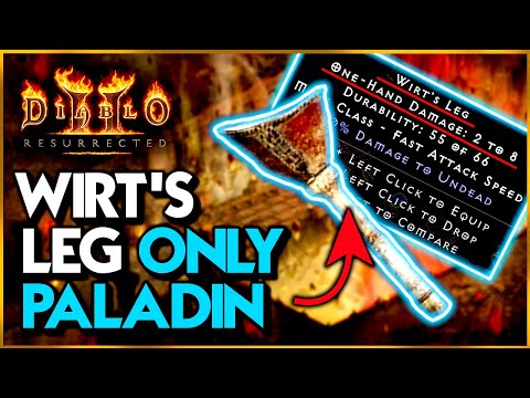 I Tried To Beat Diablo 2 Using Only ONE WEAPON