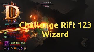 Diablo 3 - Challenge Rift - Challenge 123 - Wizard - Failure