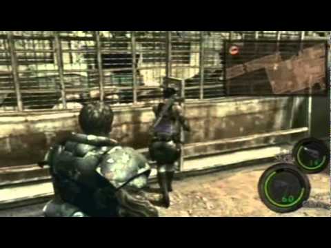 Resident Evil 5 Co-op Walkthrough/Playthrough Chapter 2-1 Part 1