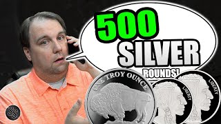 I Tried to Sell 500 SILVER Rounds to Coin Shops - SHOCKING Great Offers!