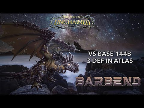 BARBEND LIV 140 27.6B VS BASE 144B TRIPLE DEF IN ATLAS - ImperivmItaly War Dragons