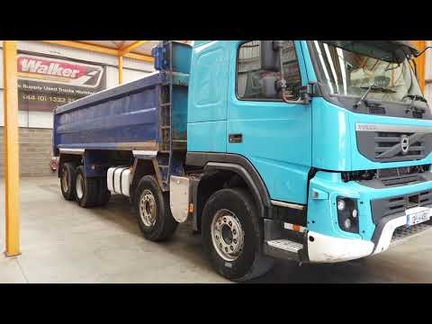New In Stocklist For Sale: VOLVO FMX EURO 5 8 X 4 STEEL TIPPER - 2012 - 12-LH-4190