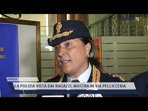 2022-06-16 FIRENZE - LA POLIZIA VISTA DAI RAGAZZI, MOSTRA IN VIA PELLICCERIA
