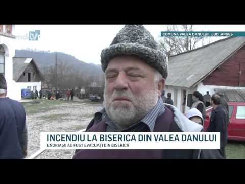INCENDIU LA BISERICA DIN VALEA DANULUI