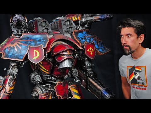 Dave Explains Warlord Titan Lore & Shows His Most IMPRESSIVE Miniature by Games Workshop