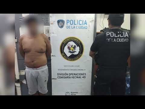 La Policía de la Ciudad detuvo a dos ladrones, uno con antecedentes, que realizaron una entradera en Barracas