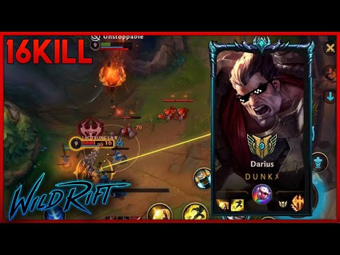 DARIUS MAIN SMURFING IN EMERALD ELO | CARRY | LOL WILDRIFT