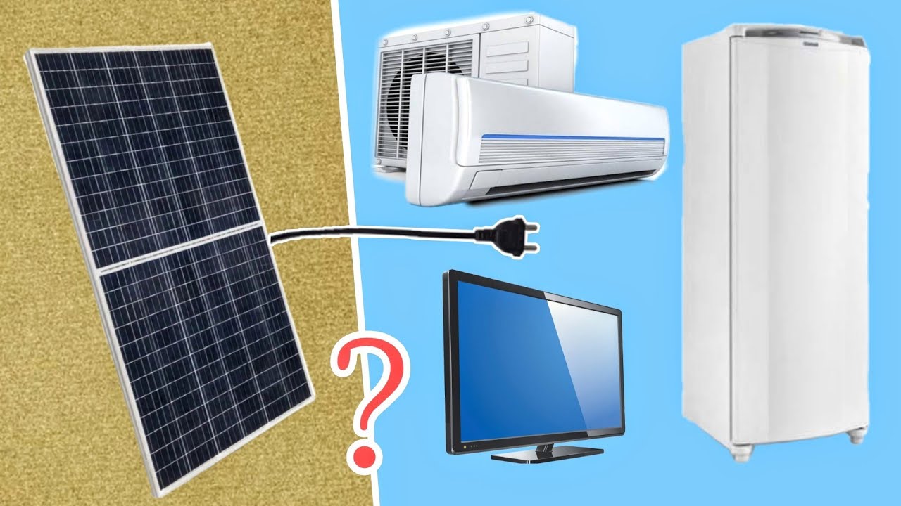 Quantos EQUIPAMENTOS dá pra ligar em uma PLACA SOLAR ?